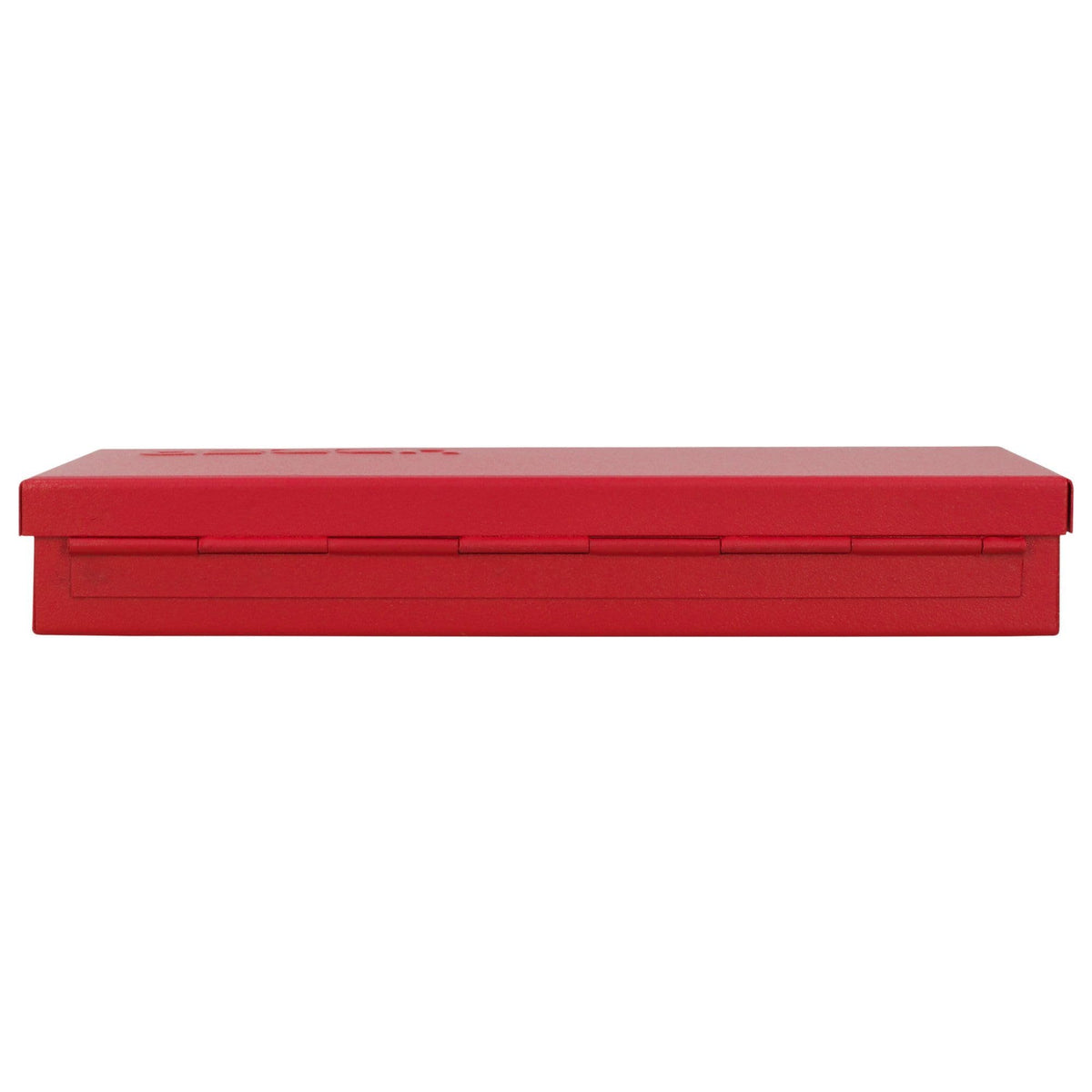 Metal Tool Box 9.6" x 5" x 1.4" 24 Gauge Red C947254