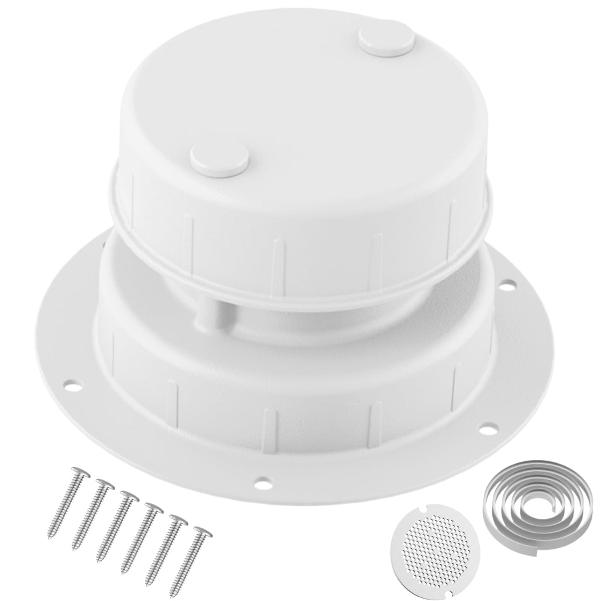 Aluminum RV Sewer Vent Cap with Screen T33472