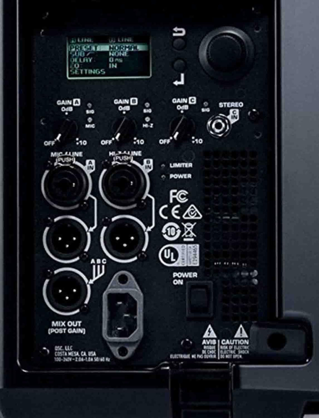 2000W Powered Loudspeaker K44087