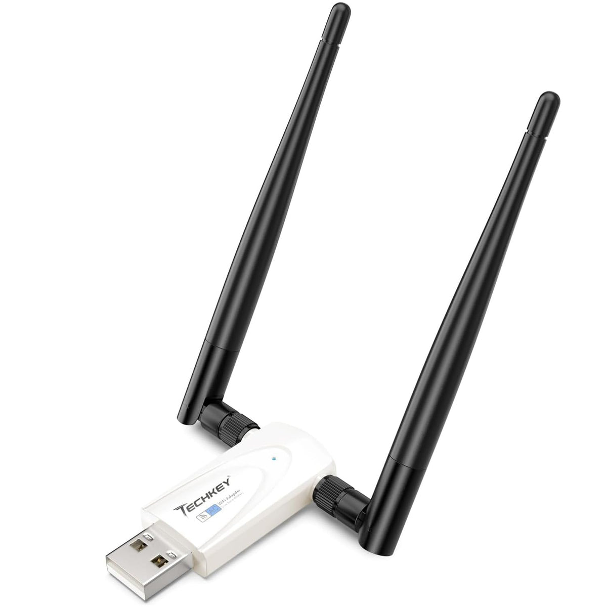Wireless USB WiFi Adapter Dual Band 1300Mbps White A1944