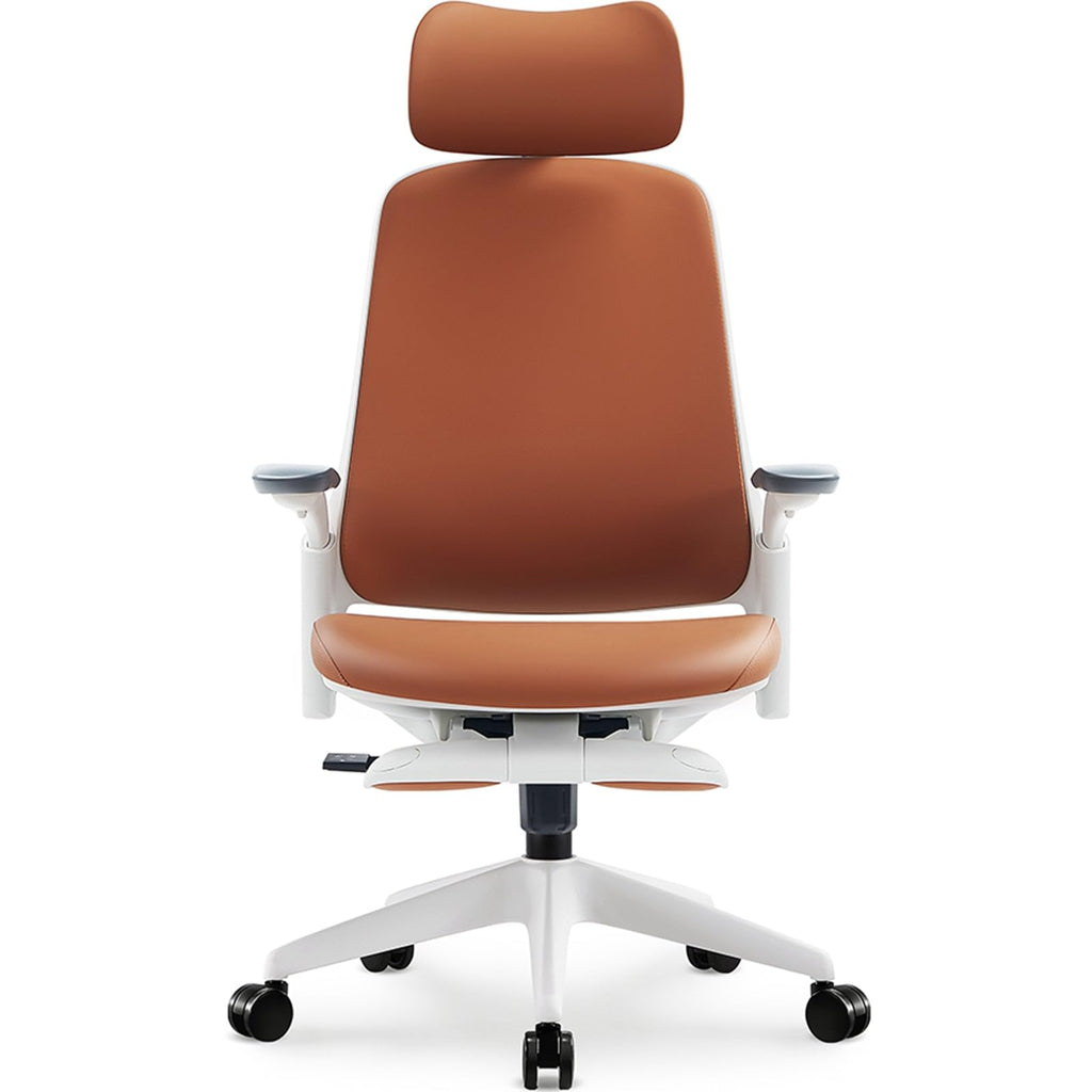 Leather Ergonomic Office Chair with Footrest N60081