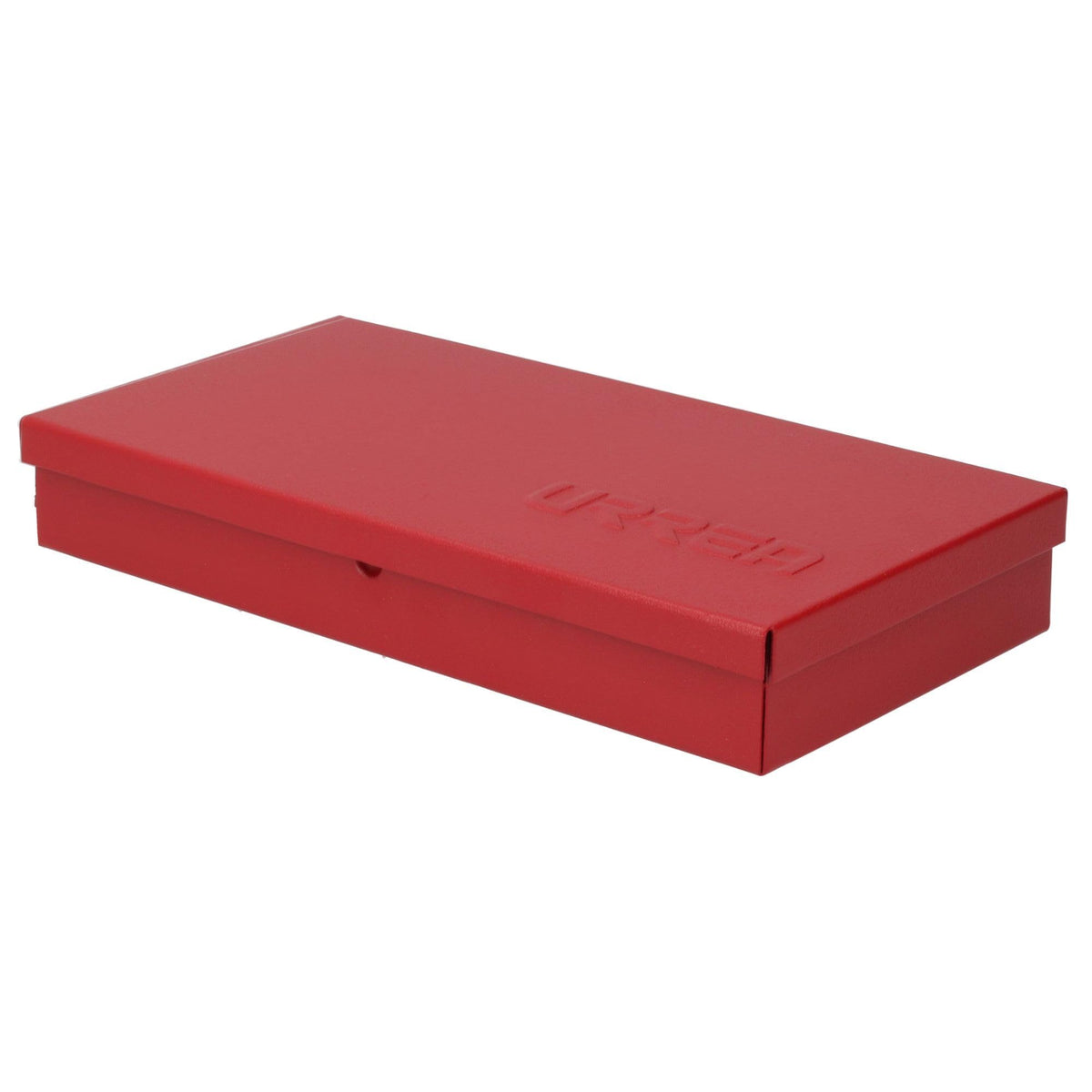 Metal Tool Box 9.6" x 5" x 1.4" 24 Gauge Red C947254