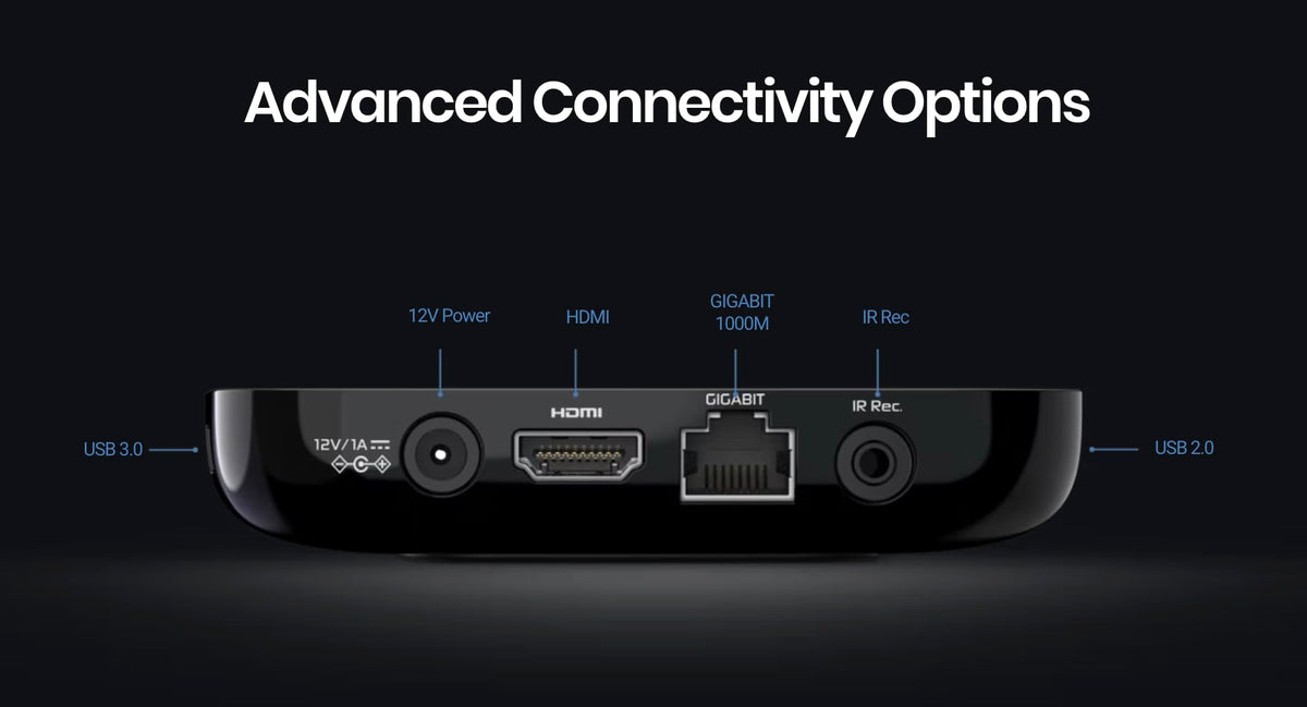 4K Media Streaming Box with Voice Remote E12726