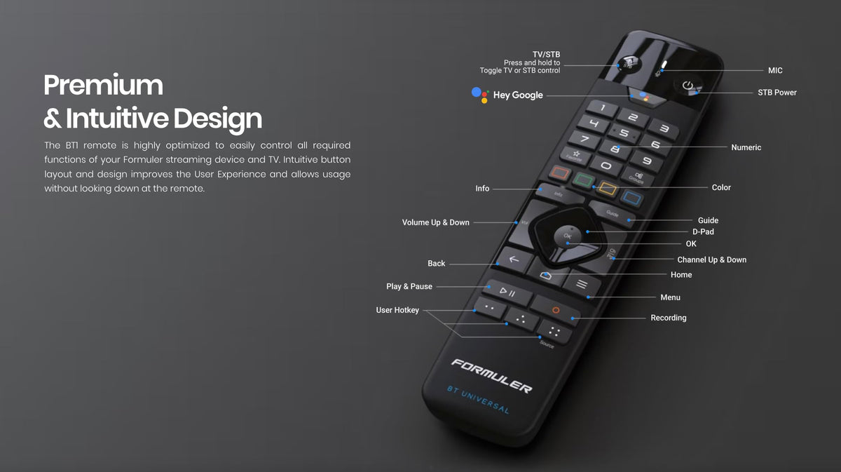 4K Media Streaming Box with Voice Remote E12726