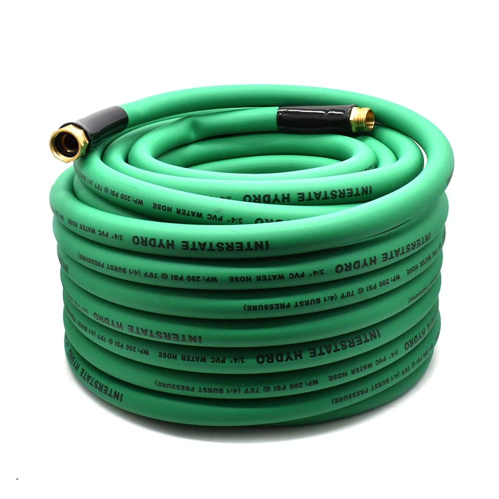 Green PVC Water Hose 3/4 Inch x 100 Feet K239089