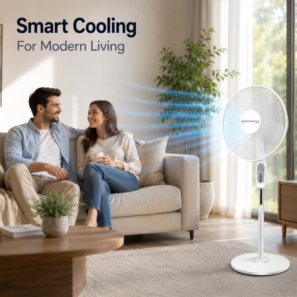 16" Standing Fan with WiFi Control X627198