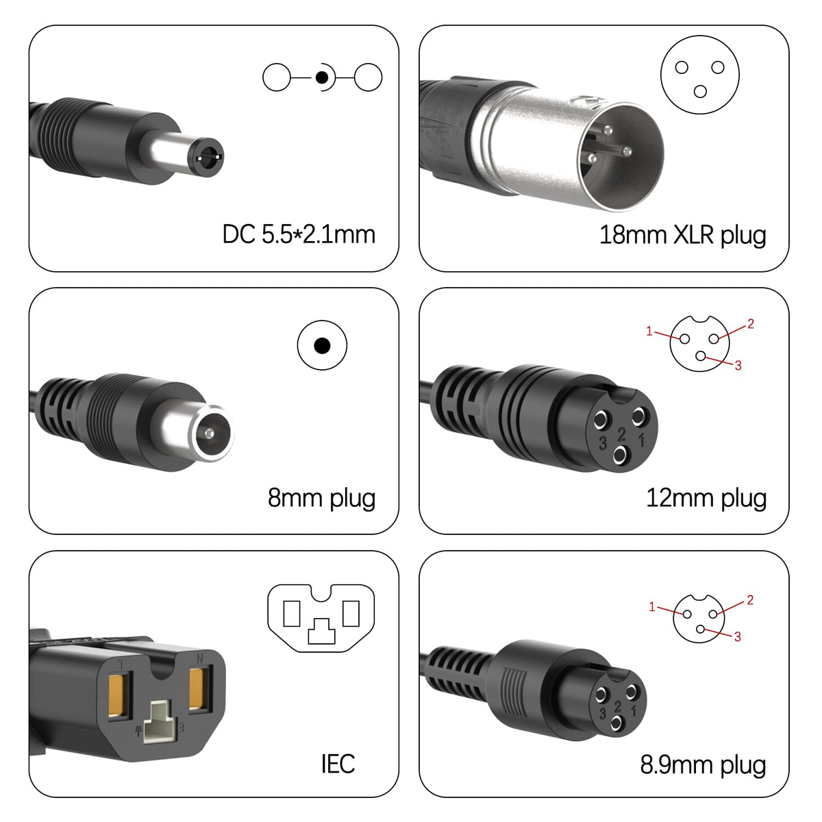 42V 2A Electric Scooter Charger W517750