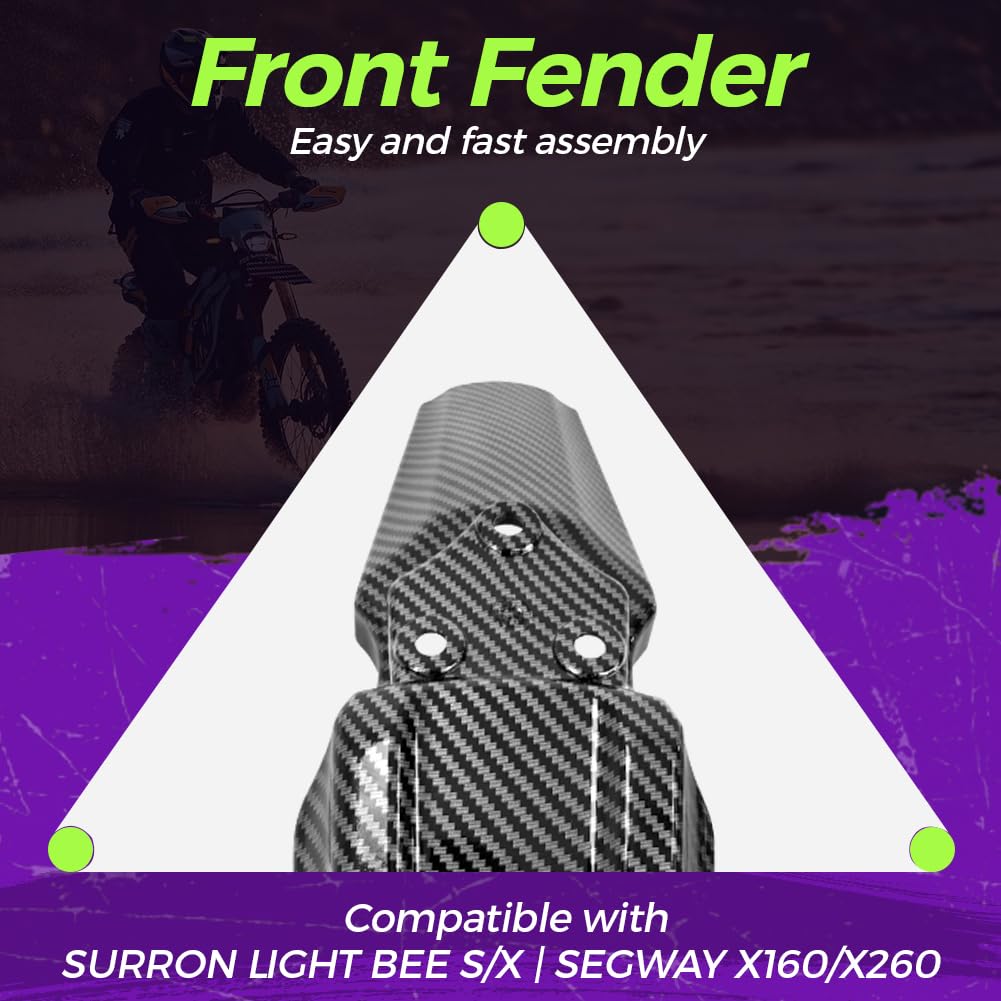 Dirt Bike Front Fender and Rear Mudguard H101