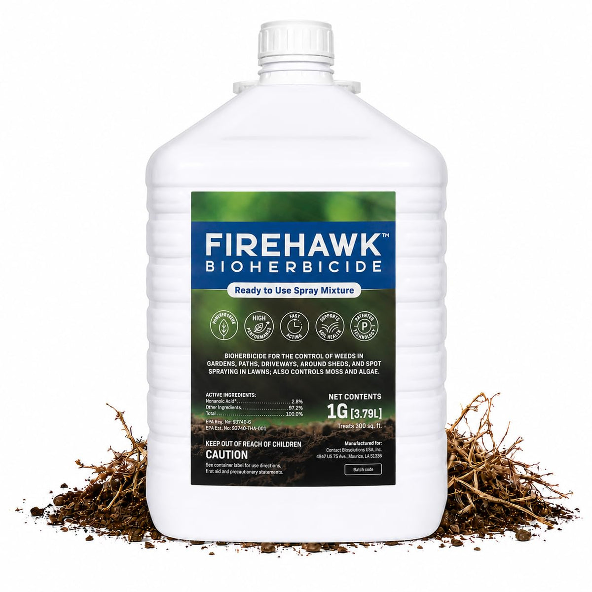 1 Gallon Ready to Use Bioherbicide Refill I70332