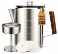 9 Cup Silver Stovetop Coffee Percolator L498392