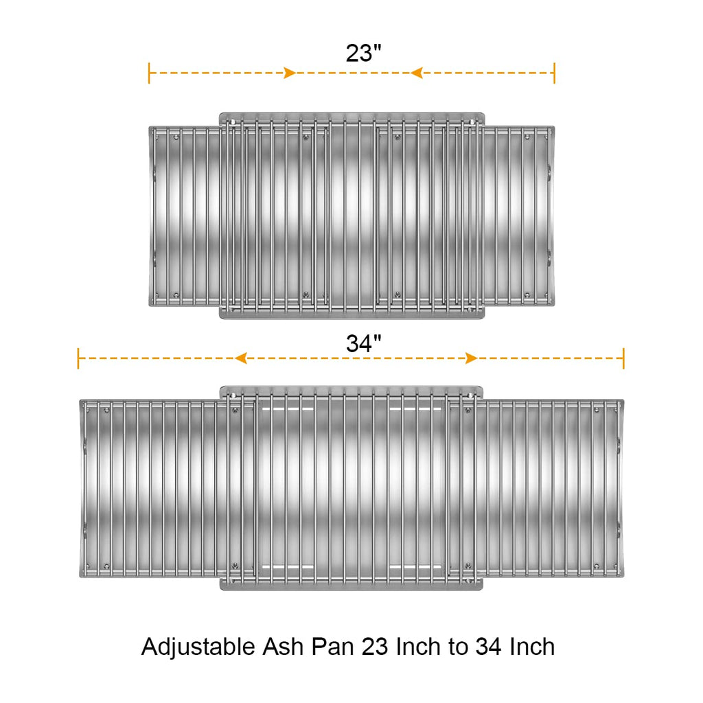 Adjustable Ash Pan K14082