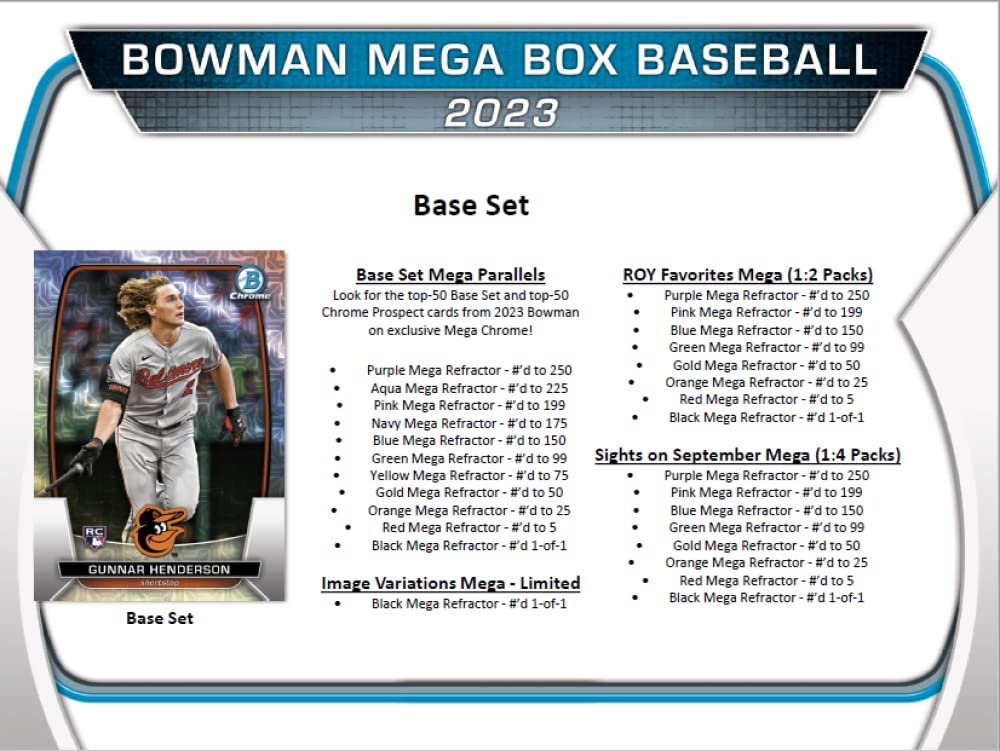 Bowman Baseball Mega Box P403
