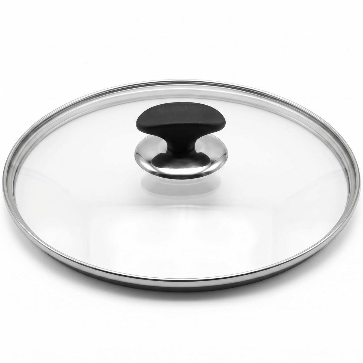 11" Tempered Glass Lid with Vented Anti-Scald Handle F9003