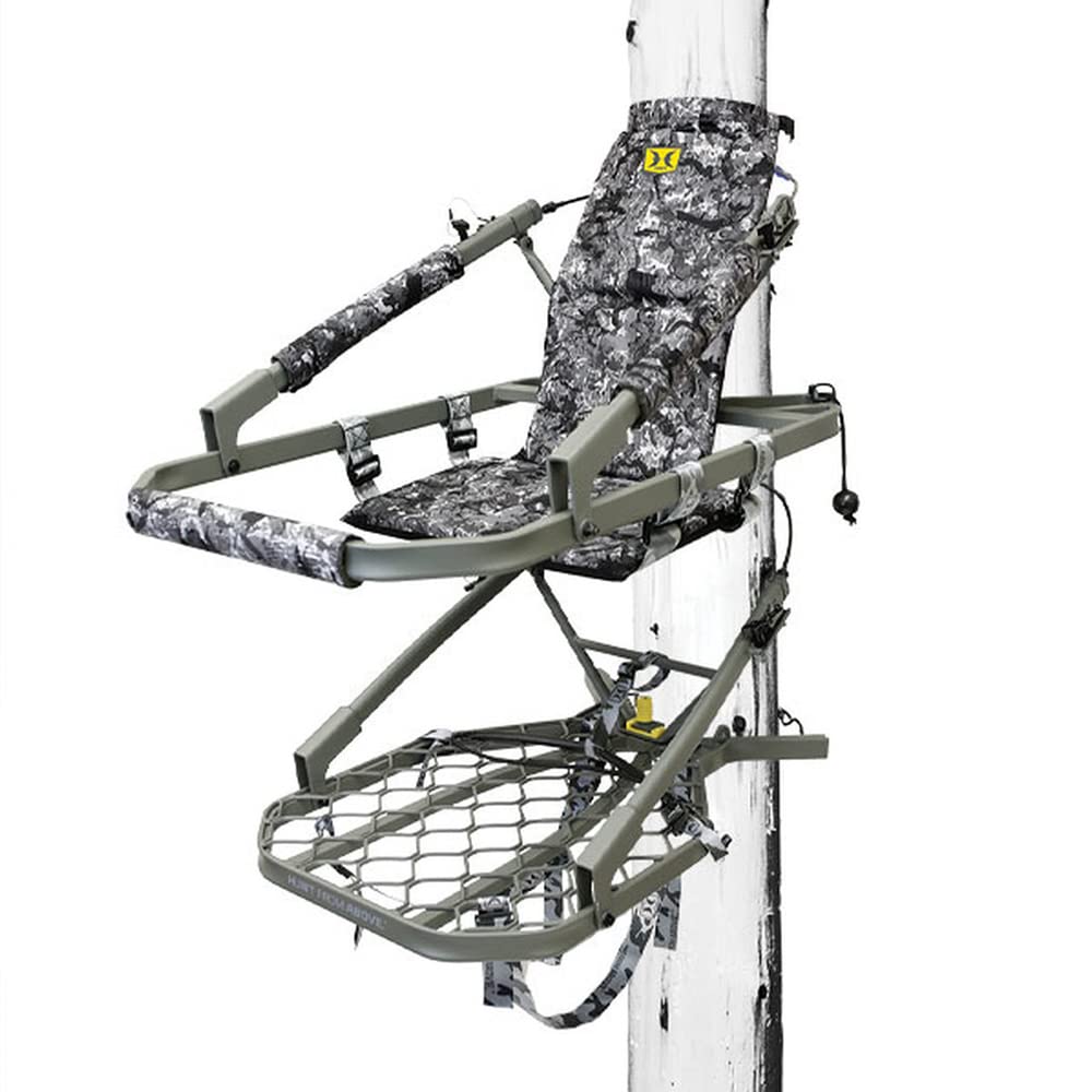 Portable Aluminum Camo Hunting Tree Stand W587772