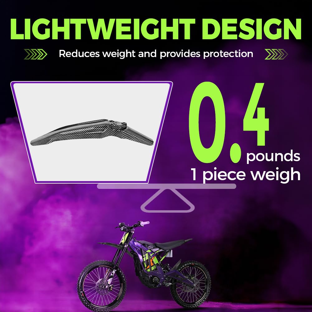 Dirt Bike Front Fender and Rear Mudguard H101