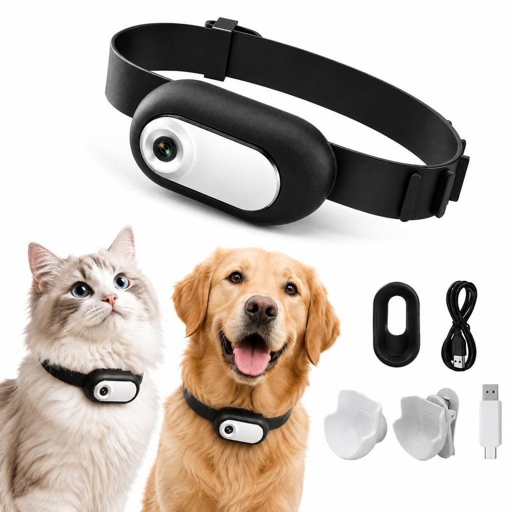 1080P Wireless Mini Pet Camera Collar Z502