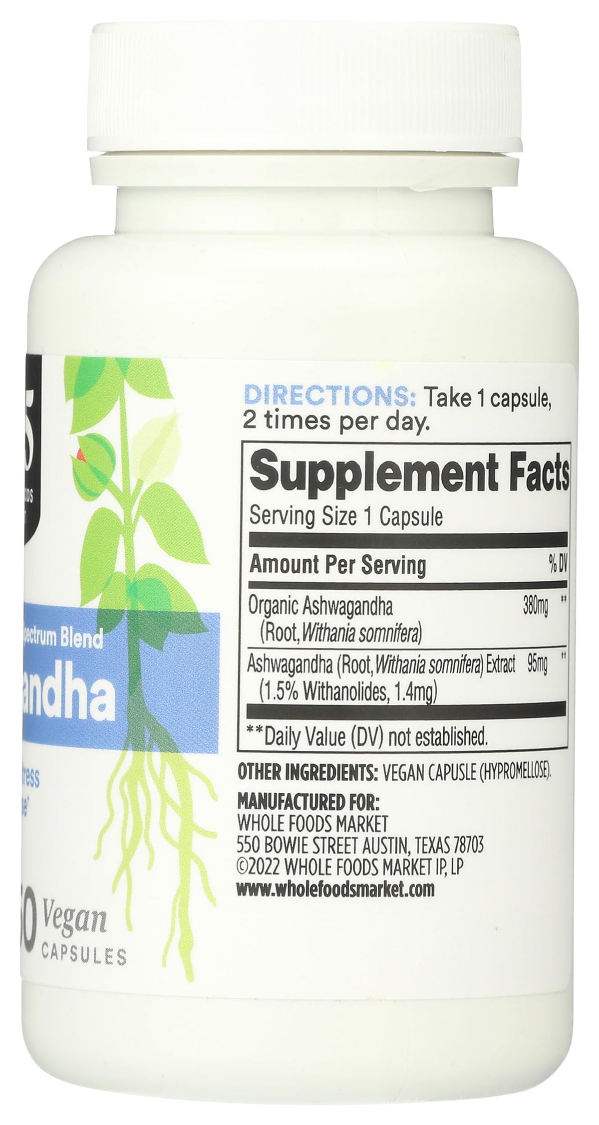 Ashwagandha 60 Count C5494