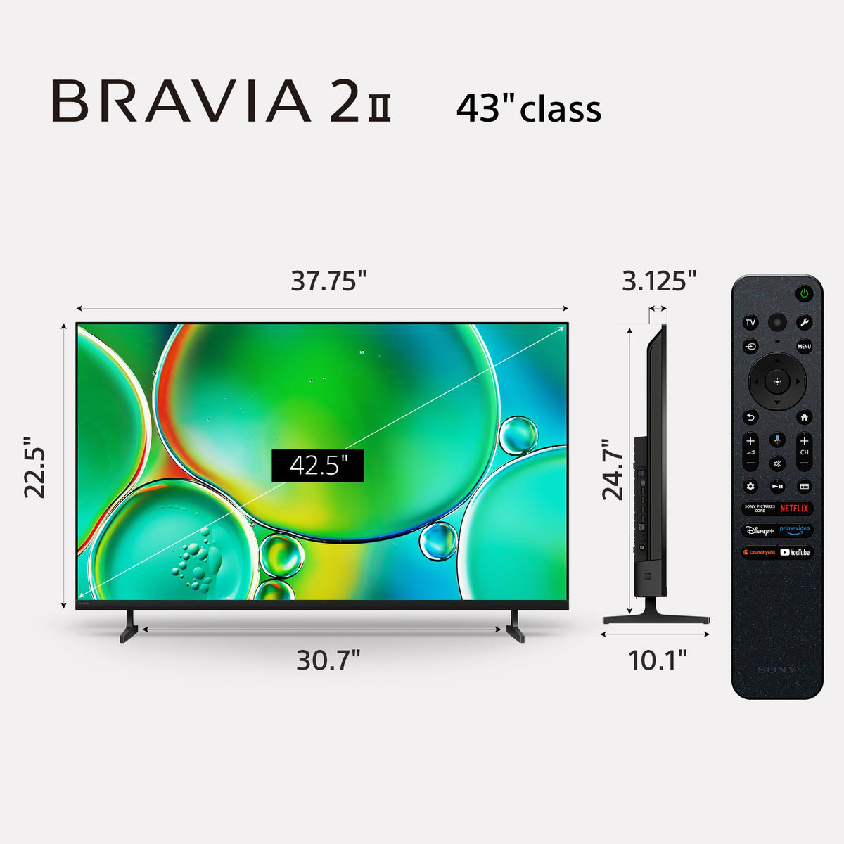 43 Inch LED 4K HDR Smart Google TV Z4105