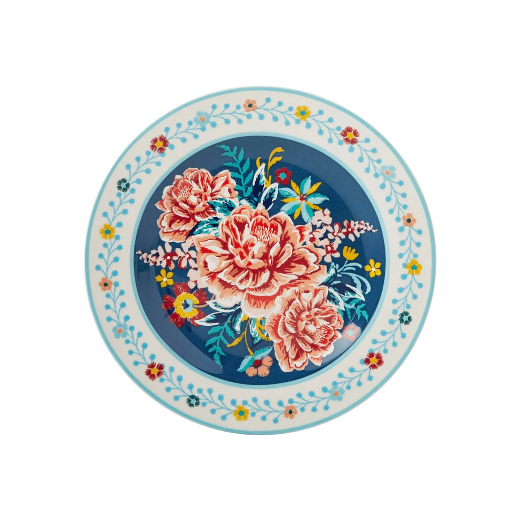 12-Piece Floral Stoneware Dinnerware Set K1748