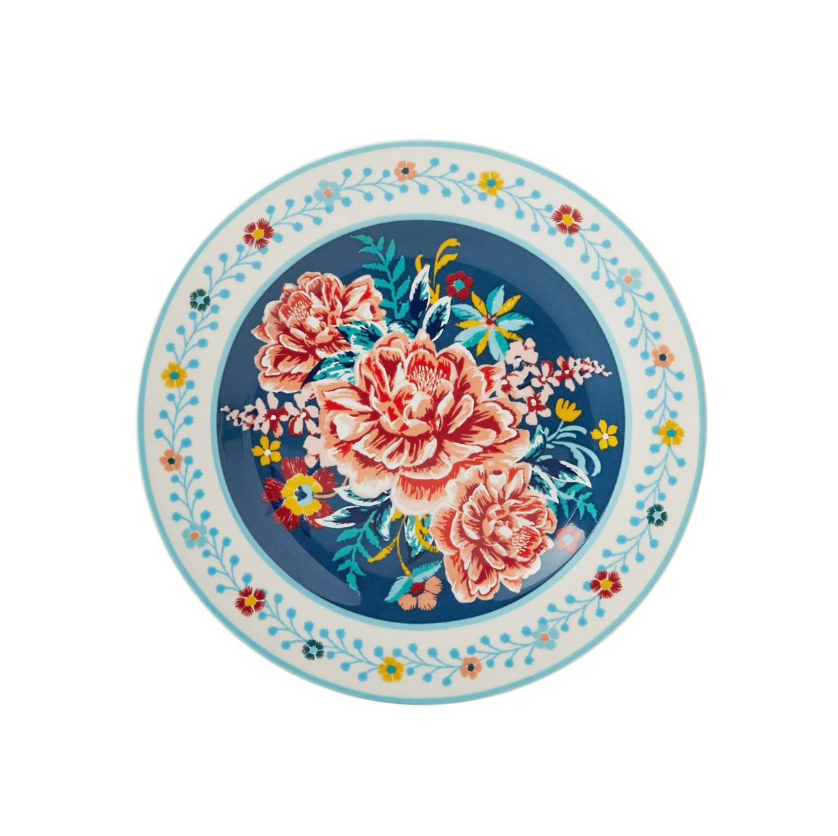 12-Piece Floral Stoneware Dinnerware Set K1748