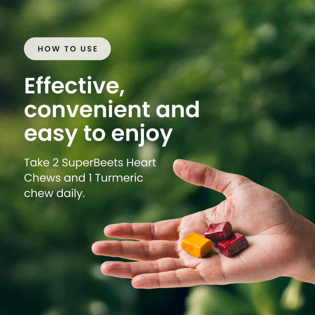 Beetroot and Turmeric Chews 90 Count Y9166