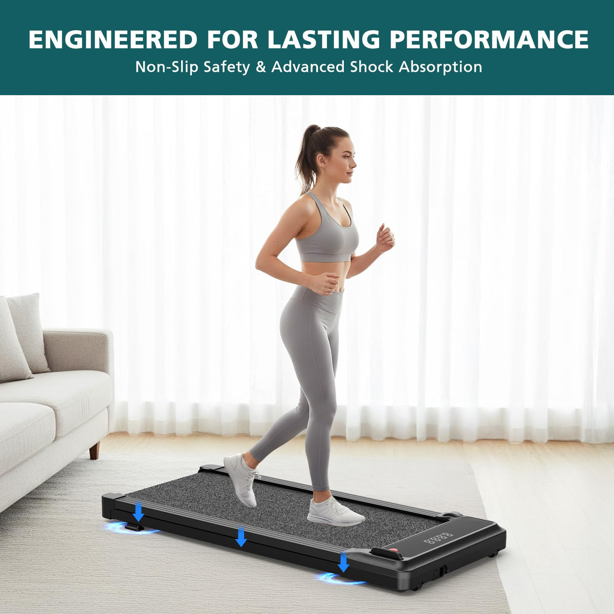3-in-1 Walking Pad Treadmill P3538
