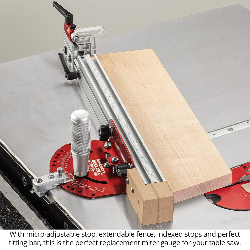 Miter Gauge with Flip Stop and Miter Bar I563495