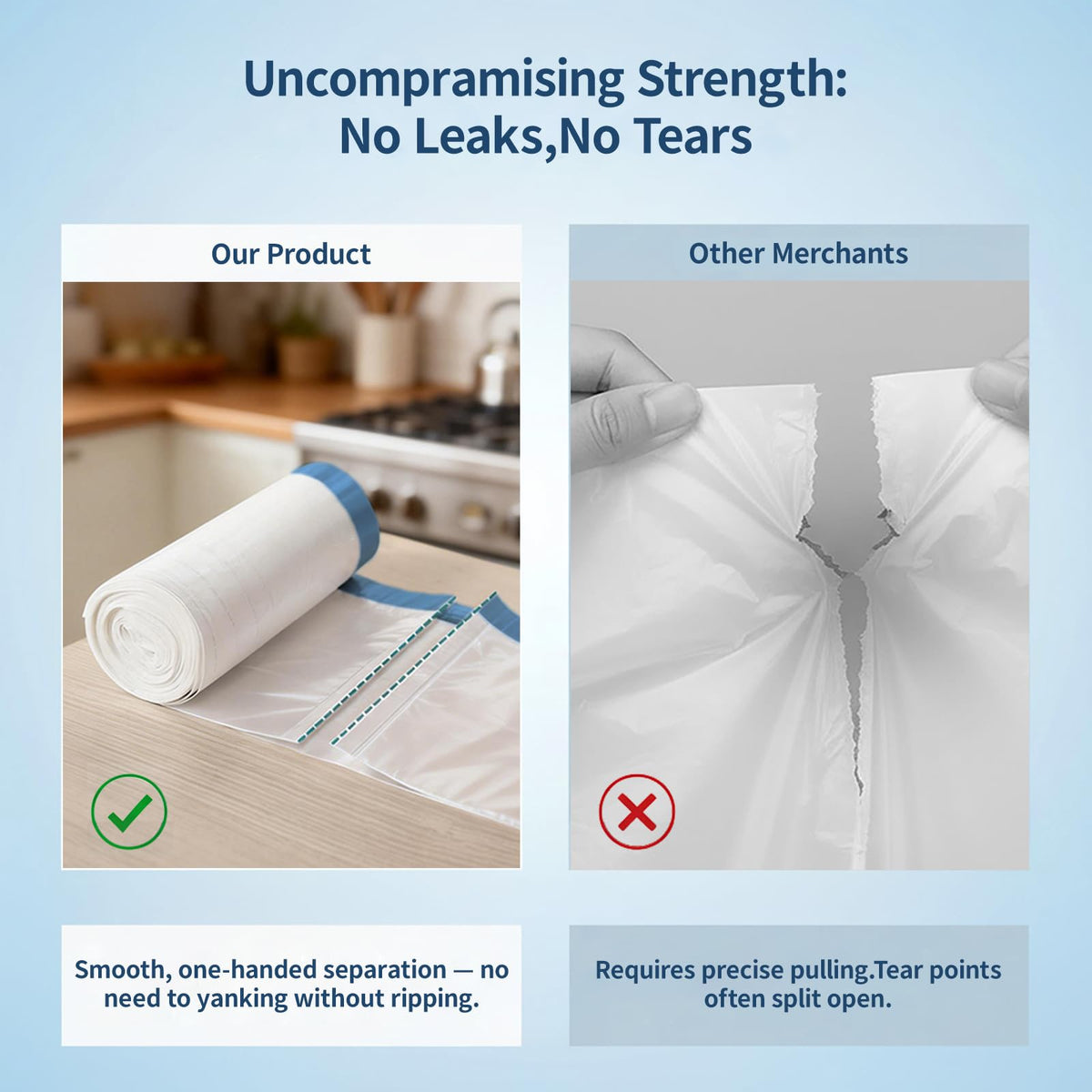 4 Gallon Drawstring Unscented Trash Bags 120 Count T8416