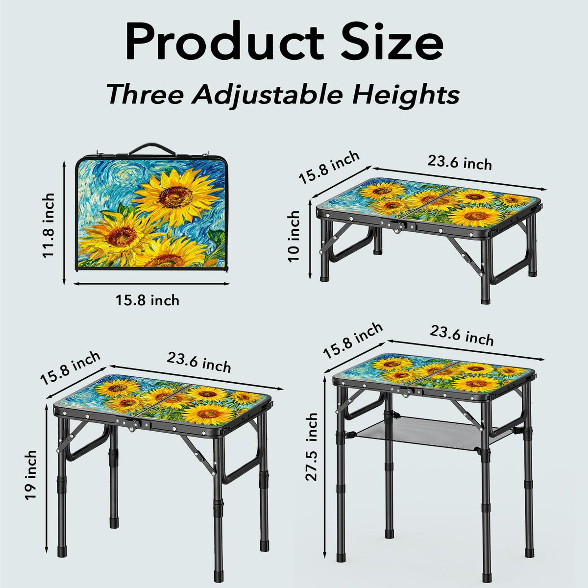 Small Camping Folding Table I72413