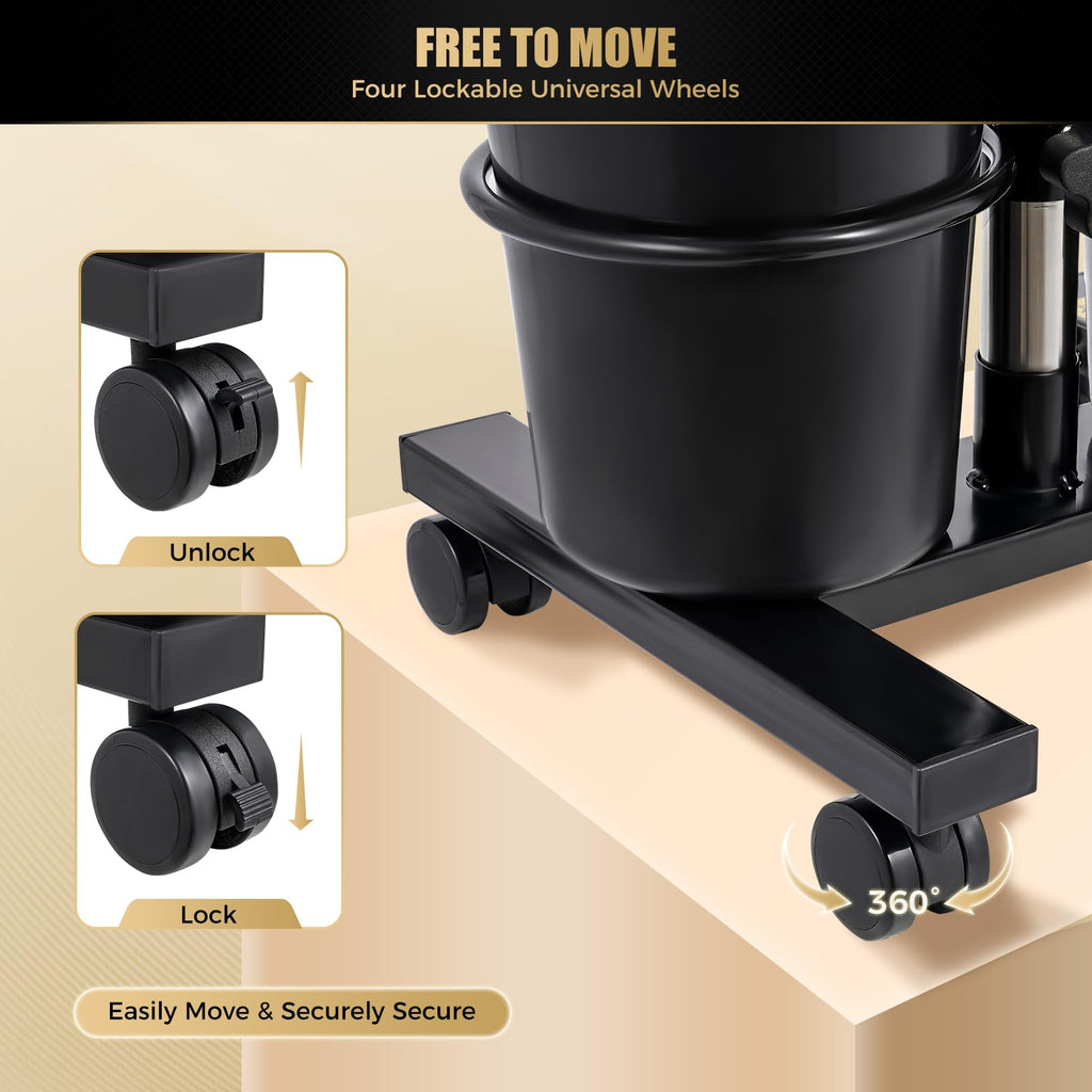 Portable Shampoo Basin with 2 Buckets and Electric Pump W12888