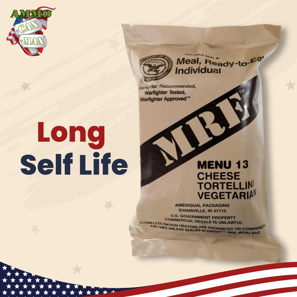Military Surplus MRE Box W364006