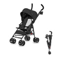 Lightweight Compact Umbrella Stroller with Cup Holder - Black E340573