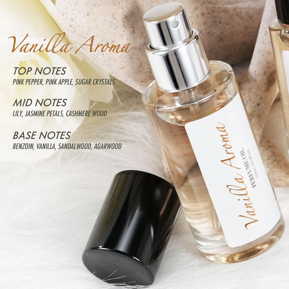 Vanilla Perfume Oil Spray 0.5fl.oz 15mL J83146