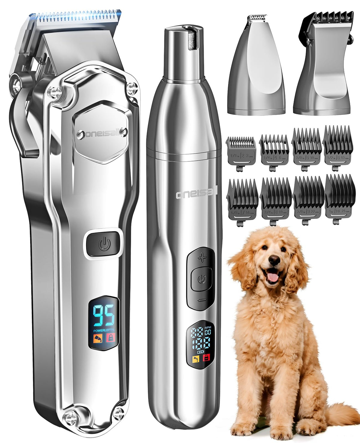 Dog Grooming Clippers 4-in-1 Kit E1855