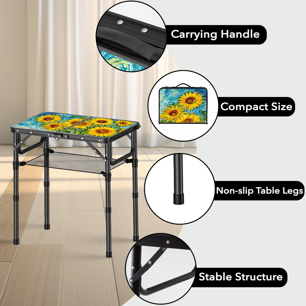 Small Camping Folding Table I72413