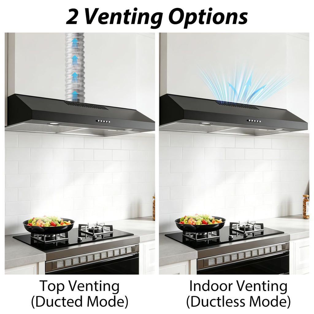 30 Inch Convertible Kitchen Range Hood Q221