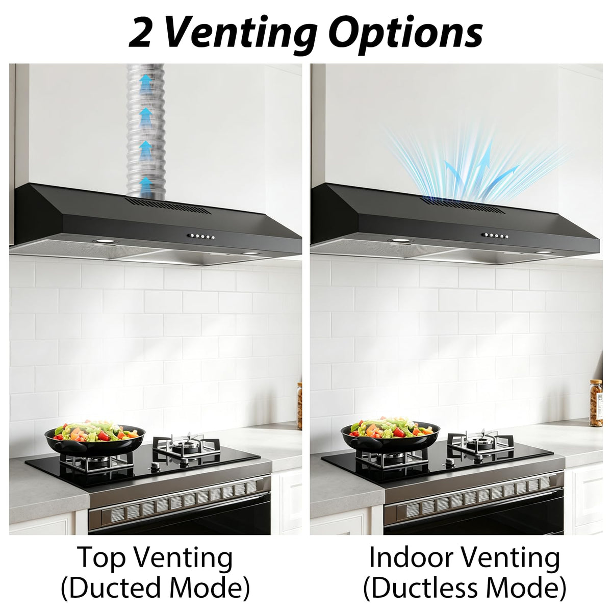 30 Inch Convertible Kitchen Range Hood Q221