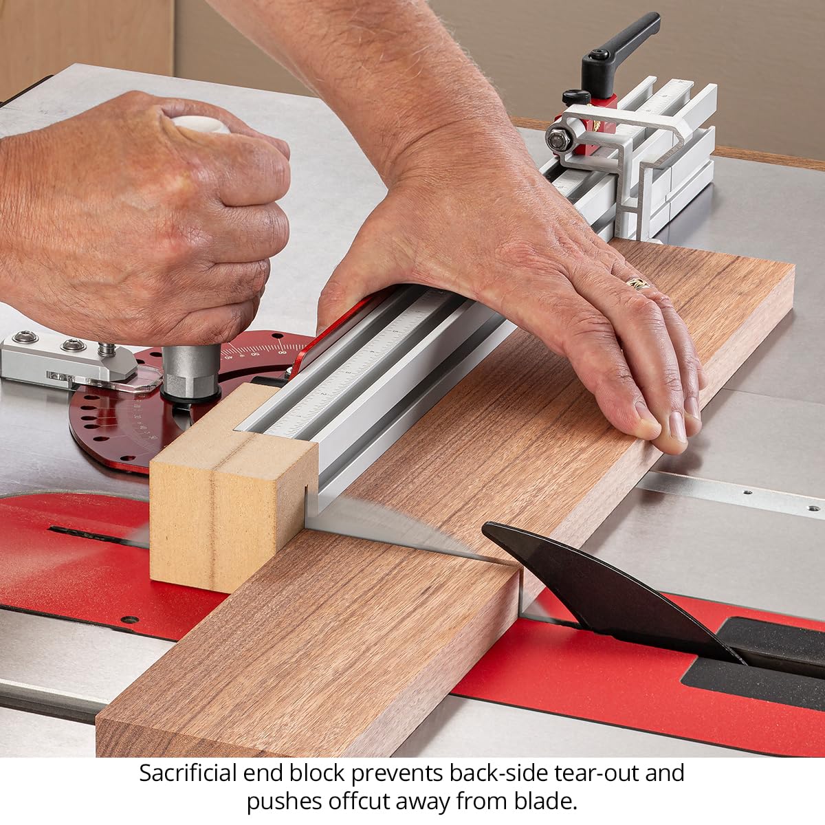Miter Gauge with Flip Stop and Miter Bar I563495