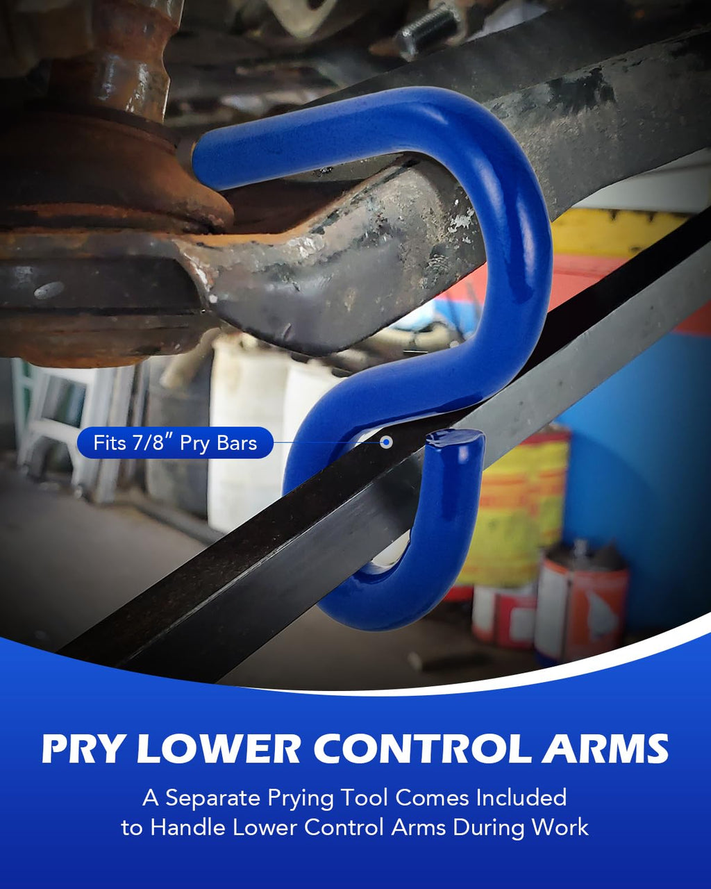 Ball Joint Puller and Lower Control Arm Prying Tool D9030