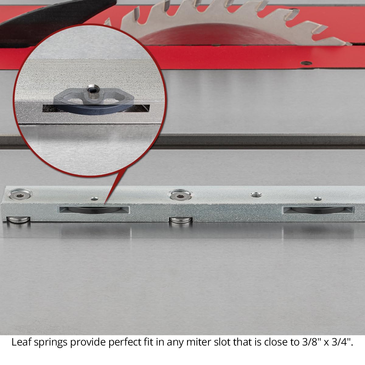 Miter Gauge with Flip Stop and Miter Bar I563495
