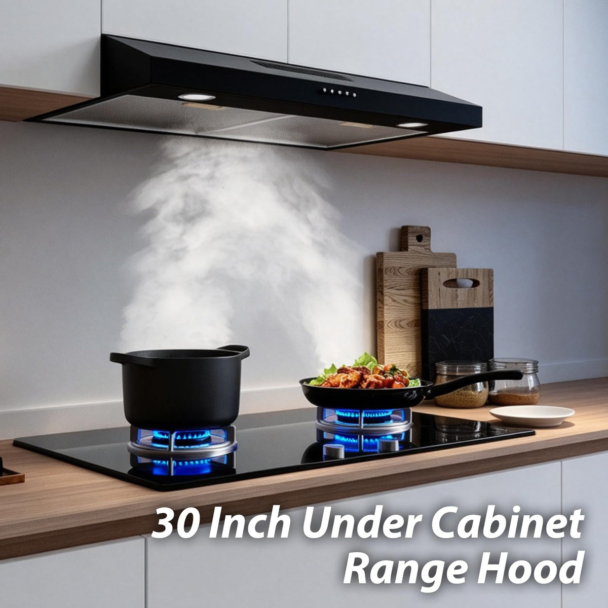30 Inch Convertible Kitchen Range Hood Q221