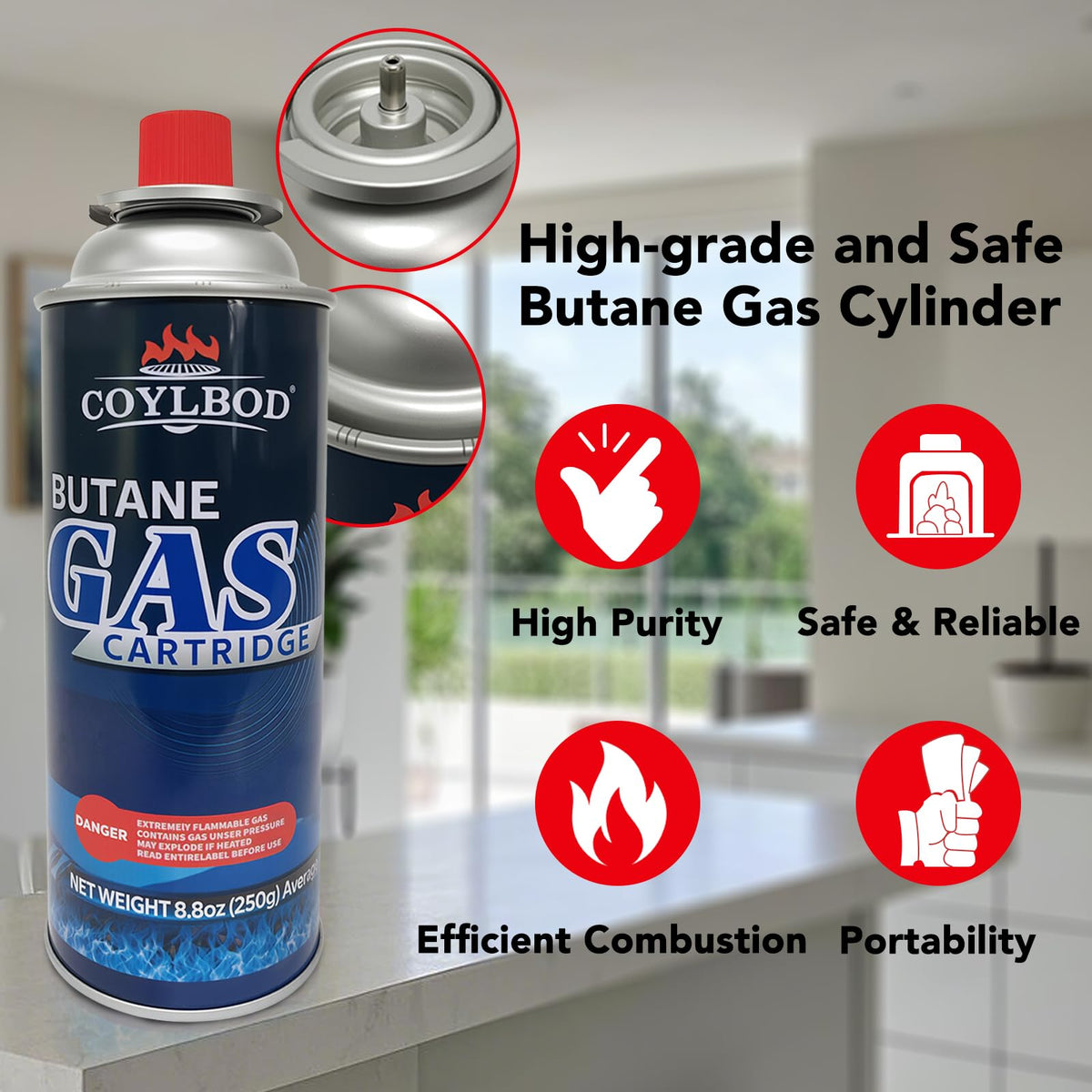 Butane Fuel Canister V93071