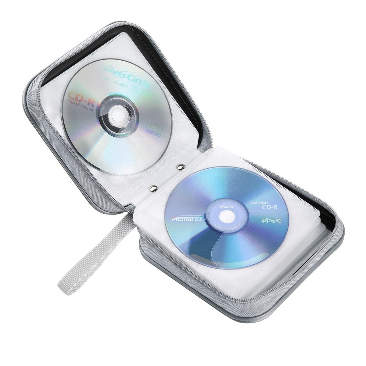 CD/DVD Cases 40 Capacity Disc Storage Binder Black P9588
