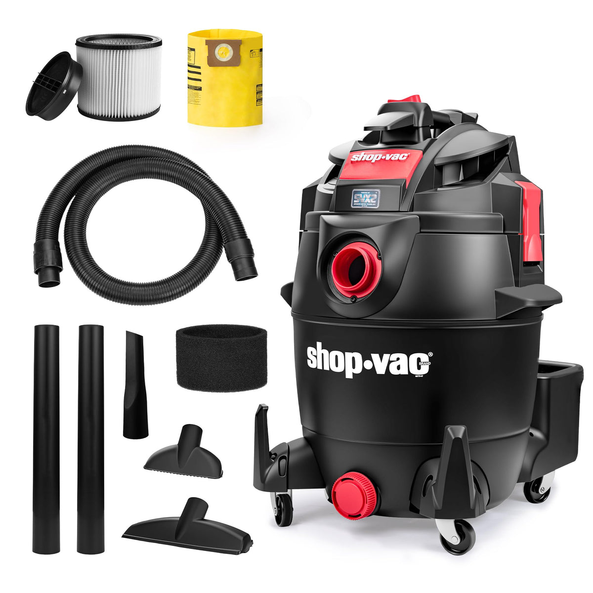 14-Gallon 5.5 Peak HP Wet/Dry Vac with Blower J39510