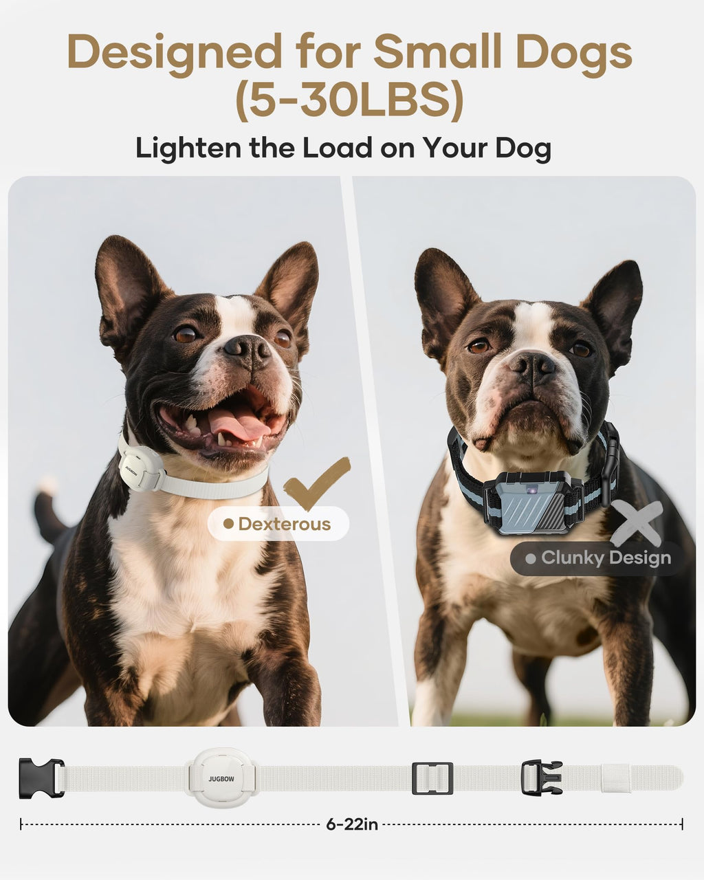 White 4200FT Range Dog Shock Collar I559674
