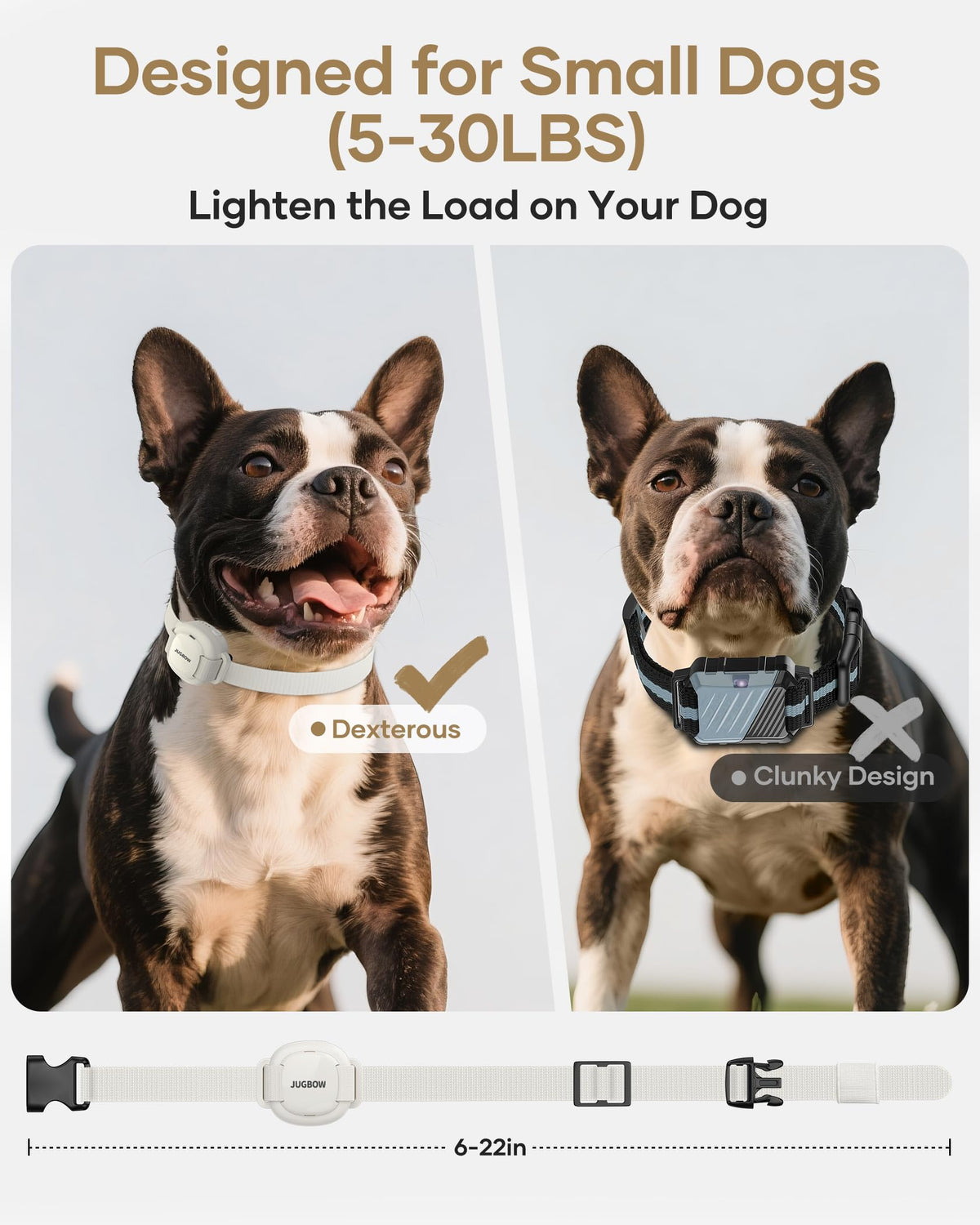 White 4200FT Range Dog Shock Collar I559674