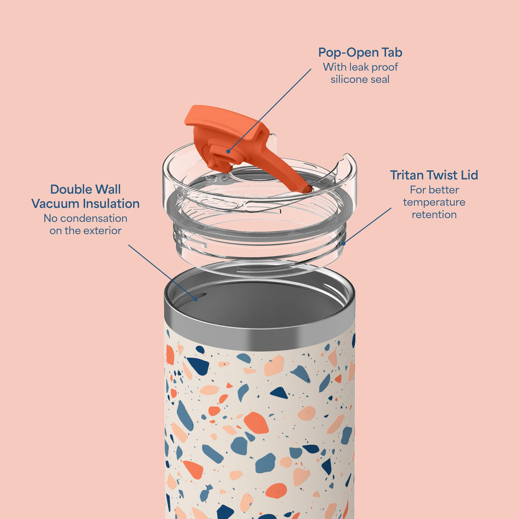 20 oz Insulated Stainless Steel Coffee Tumbler with Lid S24257