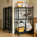 Collapsible Metal Wire Cat Cage R134