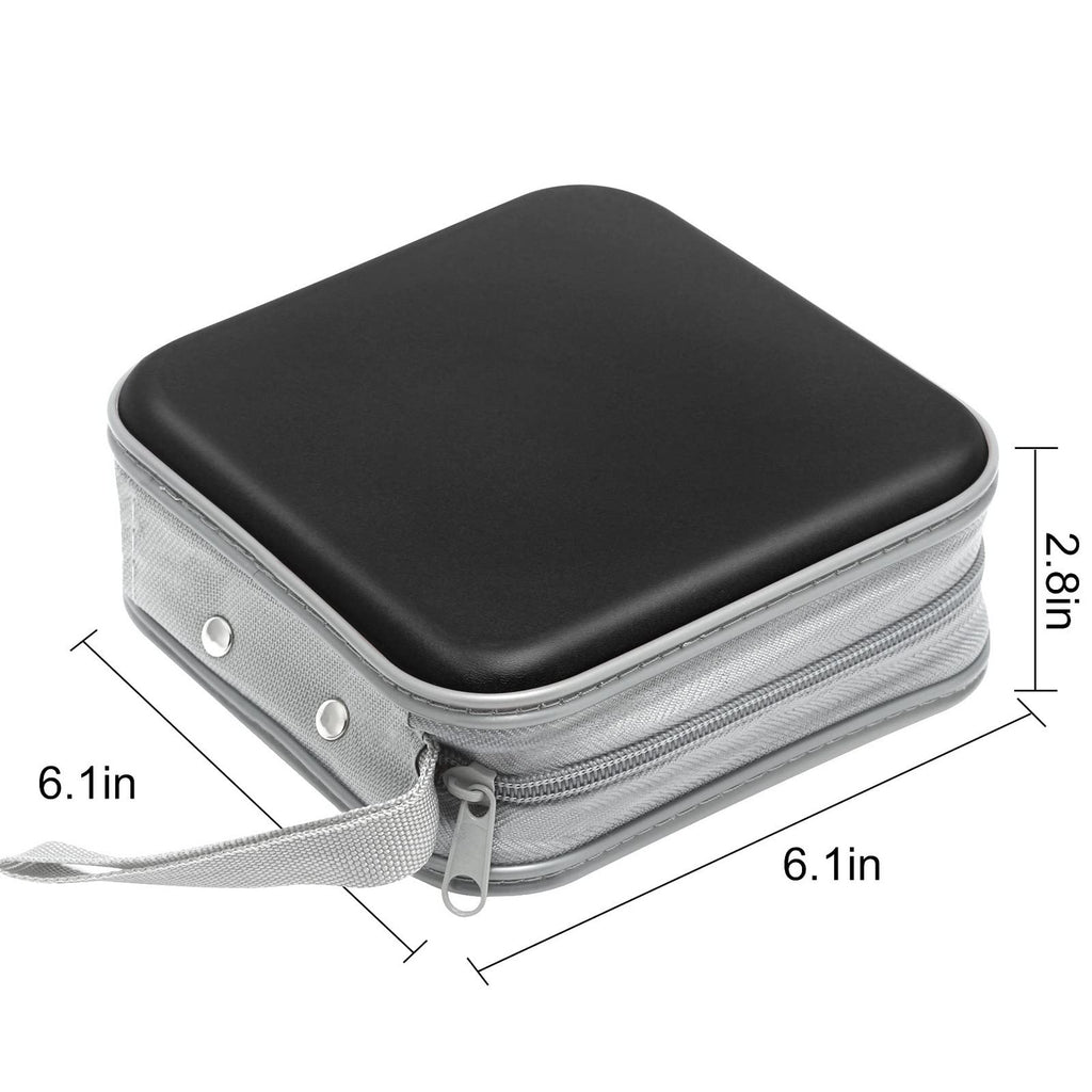 CD/DVD Cases 40 Capacity Disc Storage Binder Black P9588