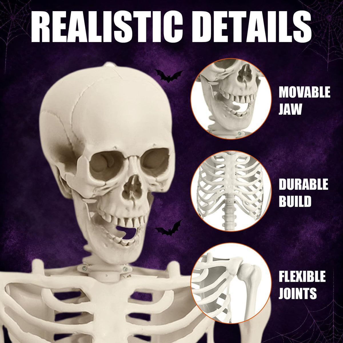 Life Size Full Body Skeleton S395